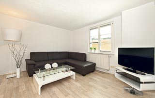 Wohnzimmer der Ferienwohnung 3